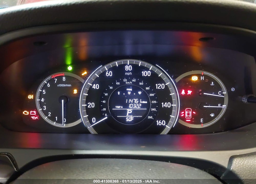 2016 HONDA ACCORD VIN: 1HGCR2F37GA155280