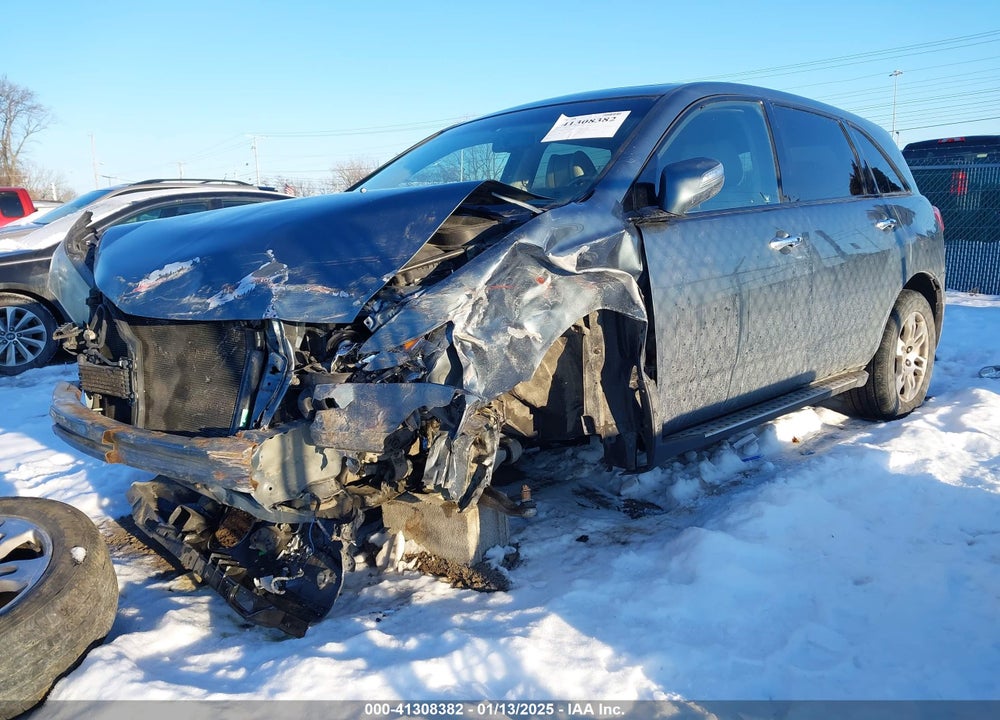 2008 ACURA MDX VIN: 2HNYD28268H502246