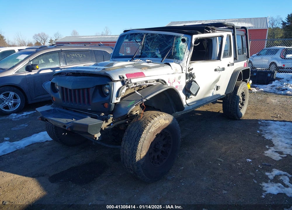 2011 JEEP WRANGLER UNLIMITED SPORT VIN: 1J4BA3H12BL580593