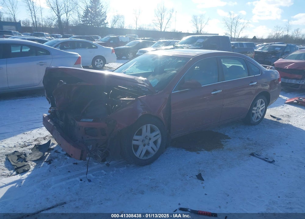 2007 CHEVROLET IMPALA LTZ VIN: 2G1WU58R379221650
