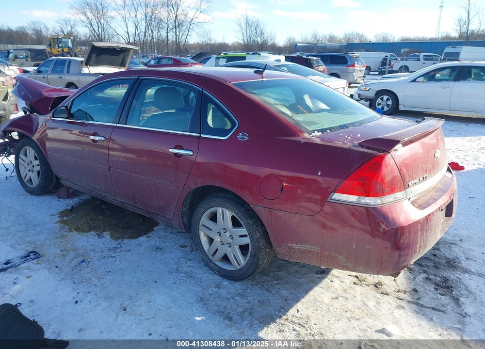 2007 CHEVROLET IMPALA LTZ VIN: 2G1WU58R379221650