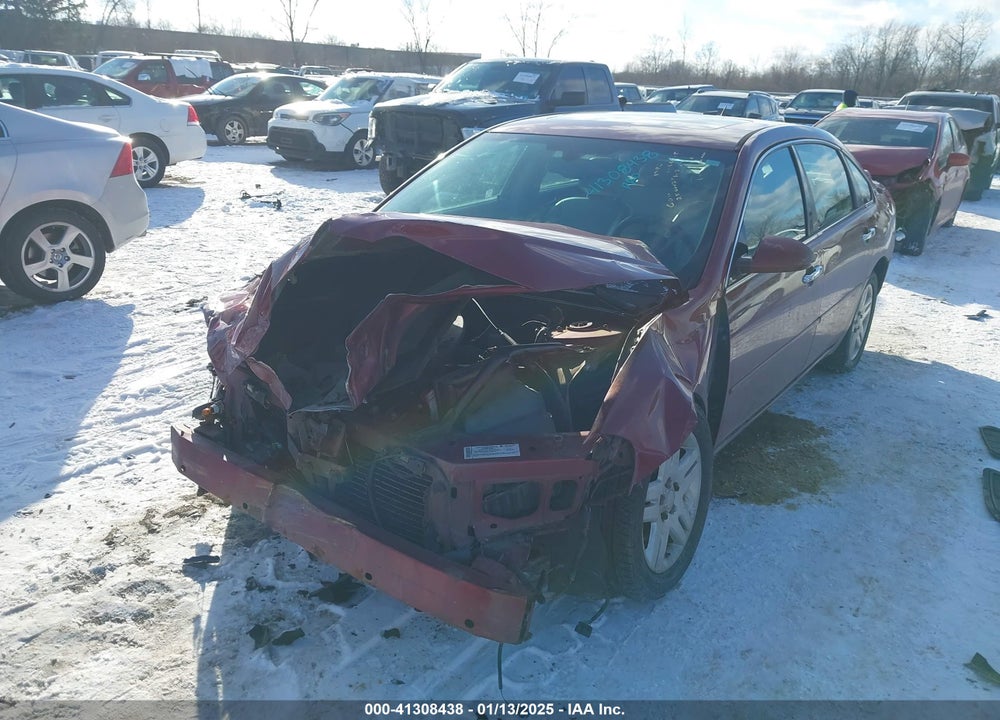 2007 CHEVROLET IMPALA LTZ VIN: 2G1WU58R379221650