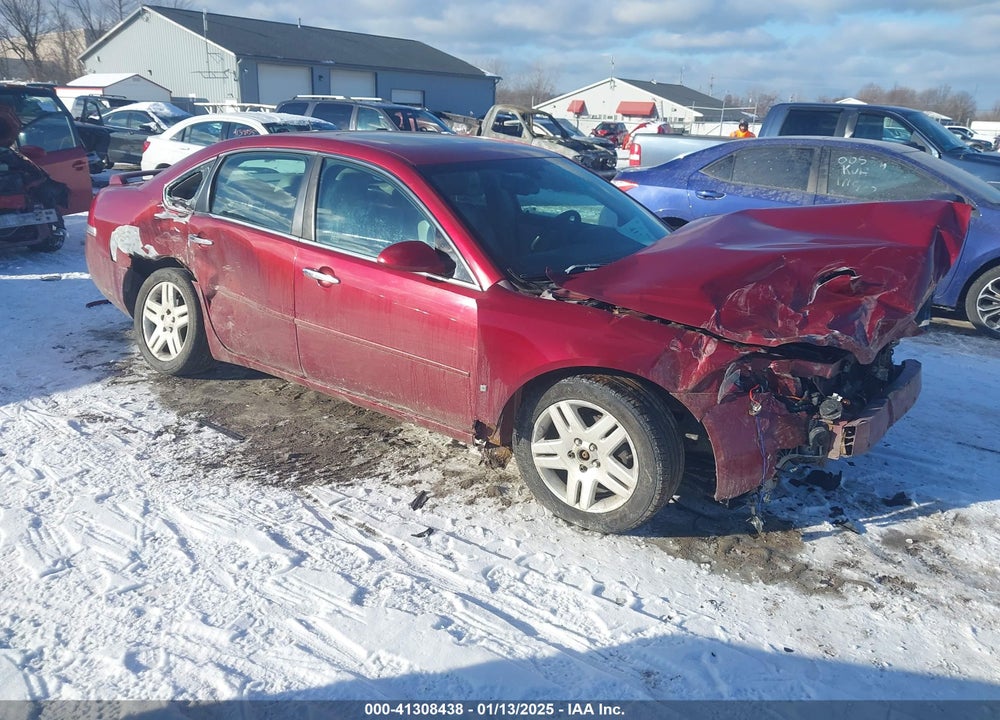2007 CHEVROLET IMPALA LTZ VIN: 2G1WU58R379221650