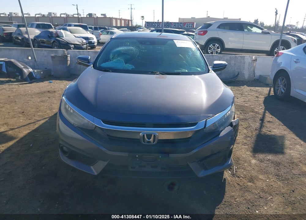 2017 HONDA CIVIC TOURING VIN: 2HGFC1F96HH644463
