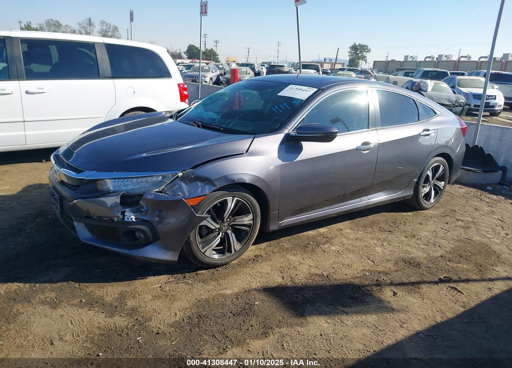 2017 HONDA CIVIC TOURING VIN: 2HGFC1F96HH644463
