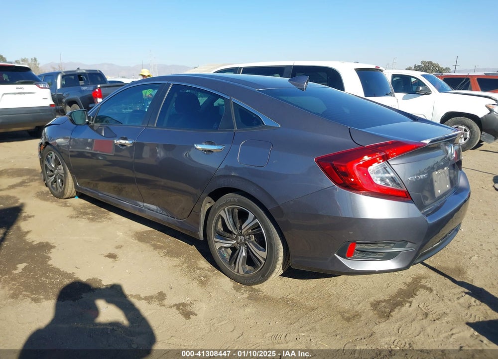 2017 HONDA CIVIC TOURING VIN: 2HGFC1F96HH644463