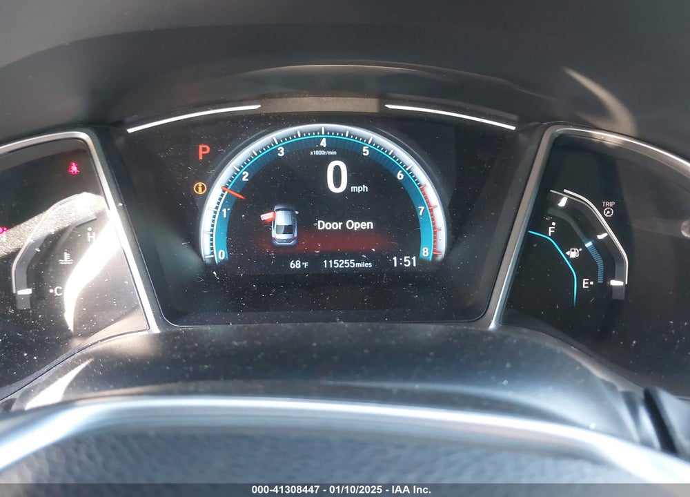 2017 HONDA CIVIC TOURING VIN: 2HGFC1F96HH644463