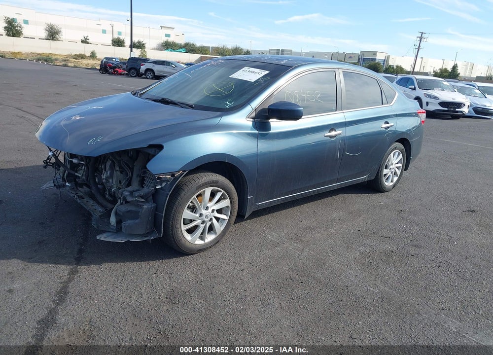 2015 NISSAN SENTRA SV VIN: 3N1AB7AP2FY271114