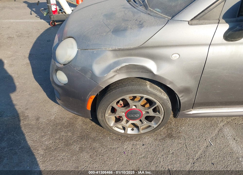 2012 FIAT 500 SPORT VIN: 3C3CFFBR3CT212249
