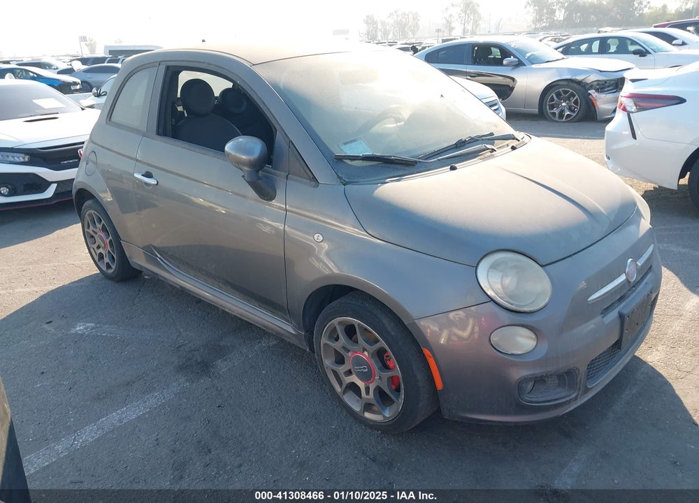 2012 FIAT 500 SPORT VIN: 3C3CFFBR3CT212249