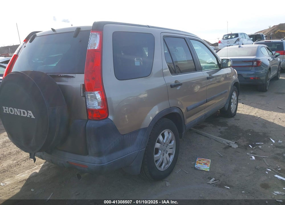 2006 HONDA CR-V EX VIN: SHSRD78896U401158
