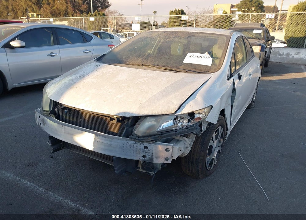 2013 HONDA CIVIC HYBRID VIN: 19XFB4F26DE200902
