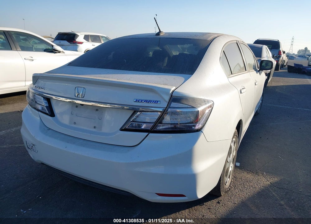 2013 HONDA CIVIC HYBRID VIN: 19XFB4F26DE200902