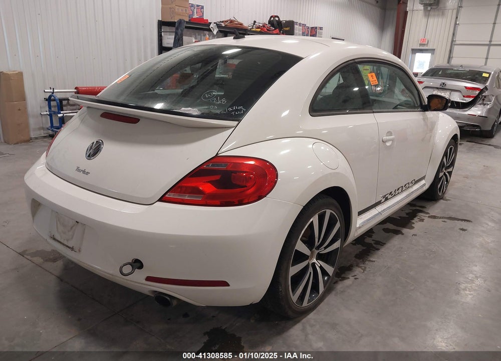 2012 VOLKSWAGEN BEETLE 2.0T TURBO LAUNCH EDITION VIN: 3VWVA7AT5CM604095