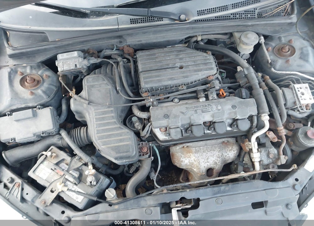 2004 HONDA CIVIC EX VIN: 1HGEM22084L043395