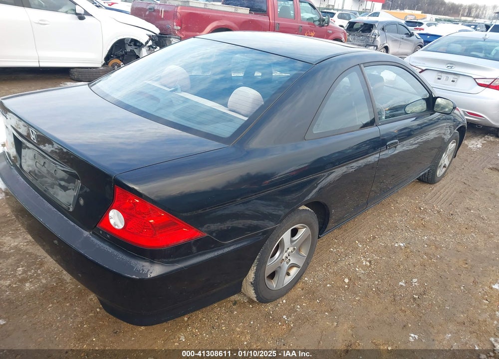 2004 HONDA CIVIC EX VIN: 1HGEM22084L043395