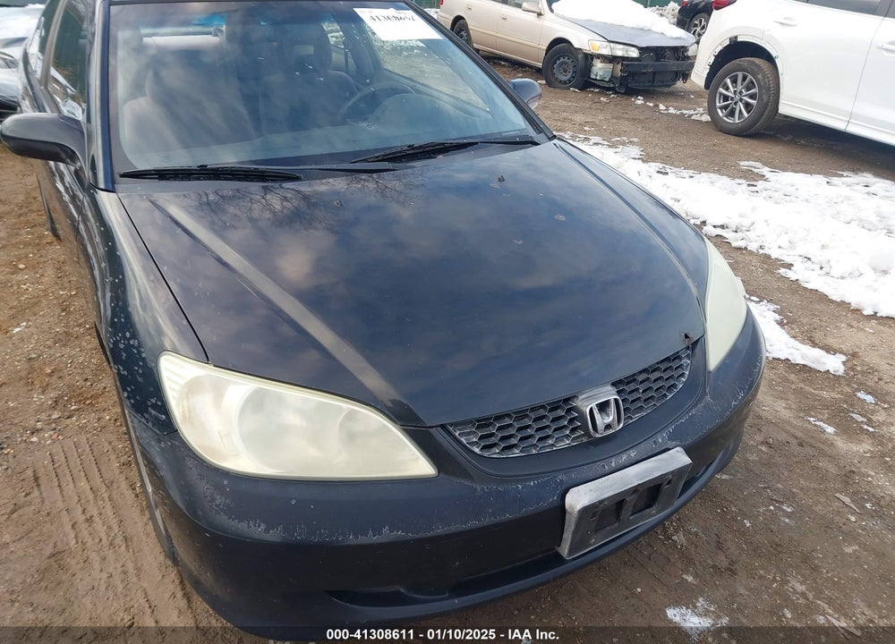 2004 HONDA CIVIC EX VIN: 1HGEM22084L043395