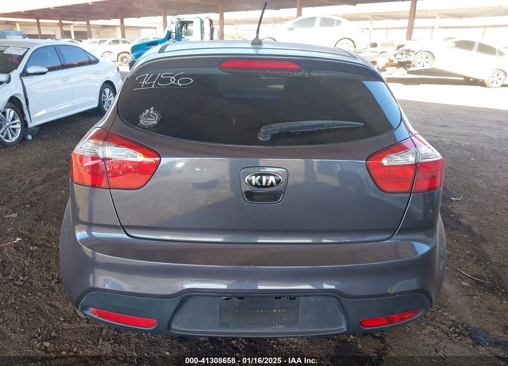 2015 KIA RIO VIN: KNADN5A36F6460159