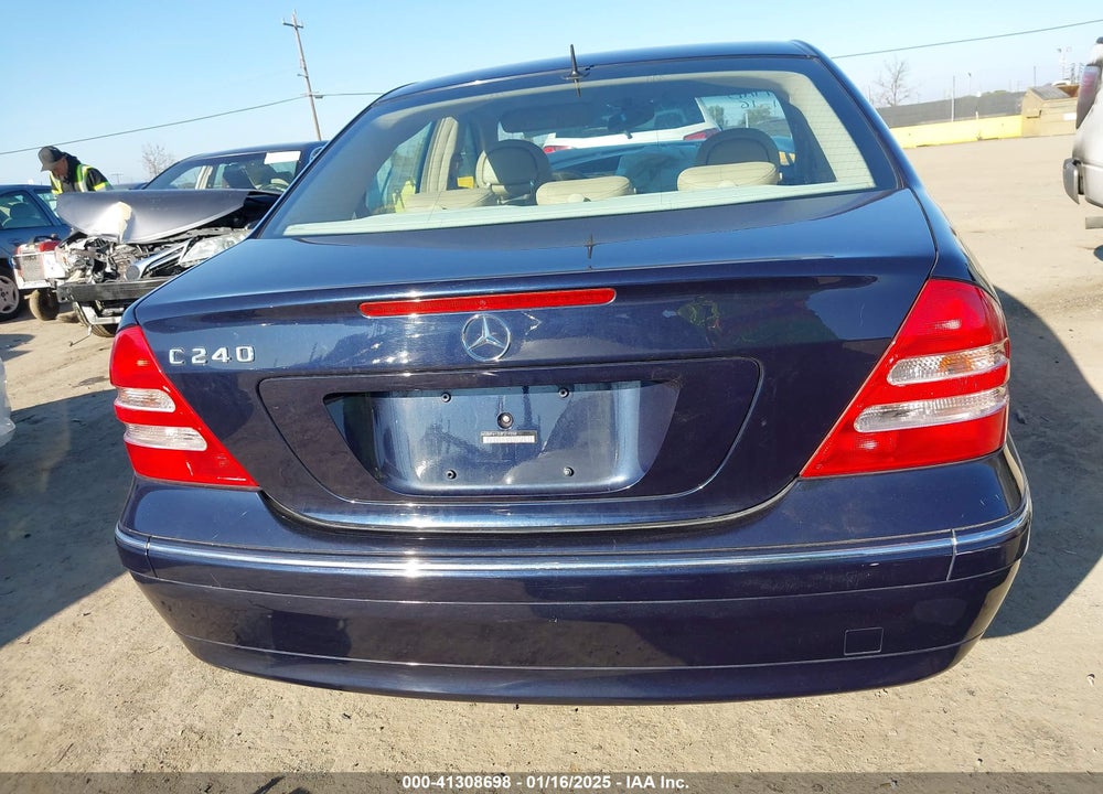 2003 MERCEDES-BENZ C 240 VIN: WDBRF61J53F319250