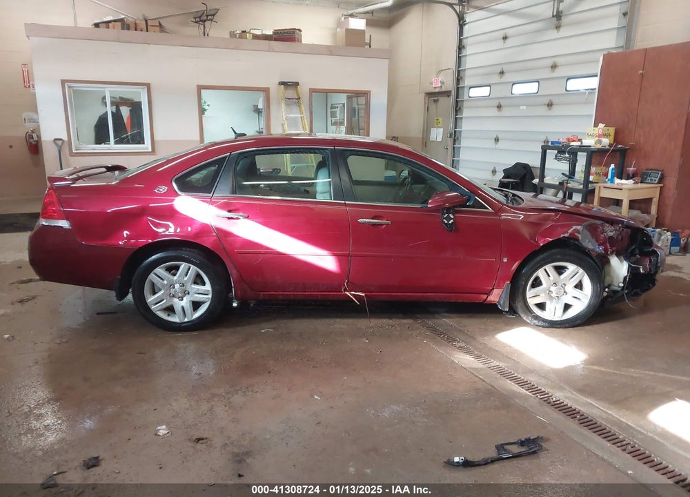 2007 CHEVROLET IMPALA LTZ VIN: 2G1WU58R179340586