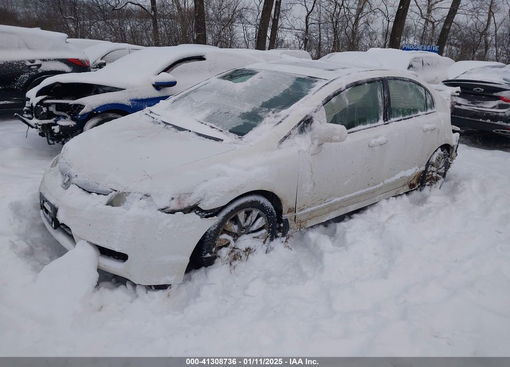 2009 HONDA CIVIC EX VIN: 19XFA168X9E022201