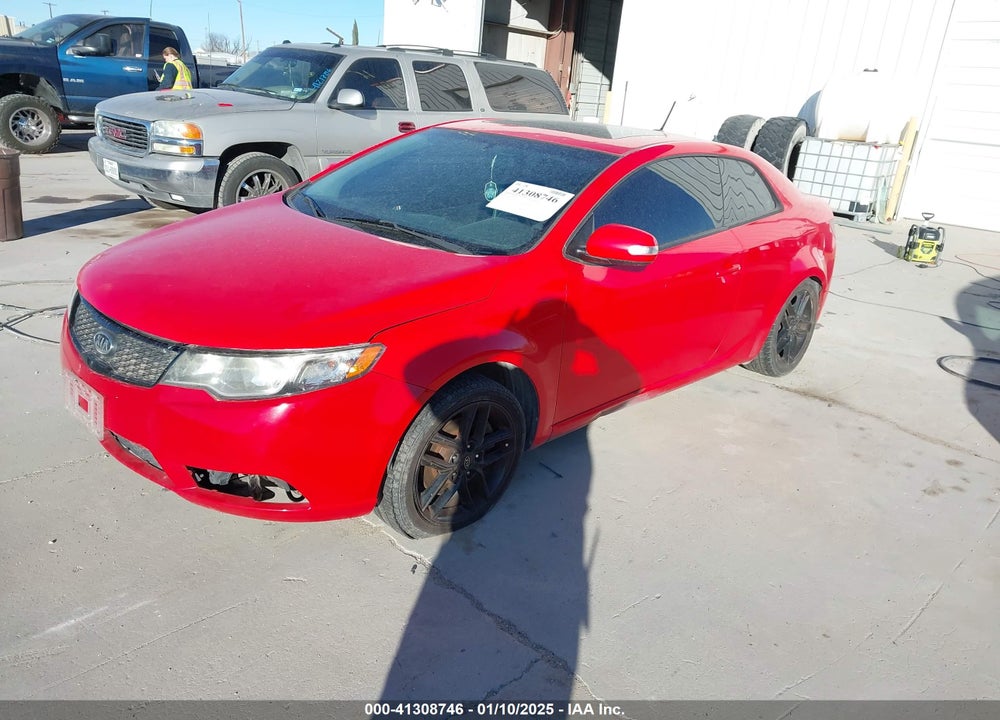 2010 KIA FORTE KOUP SX VIN: KNAFW6A39A5294181