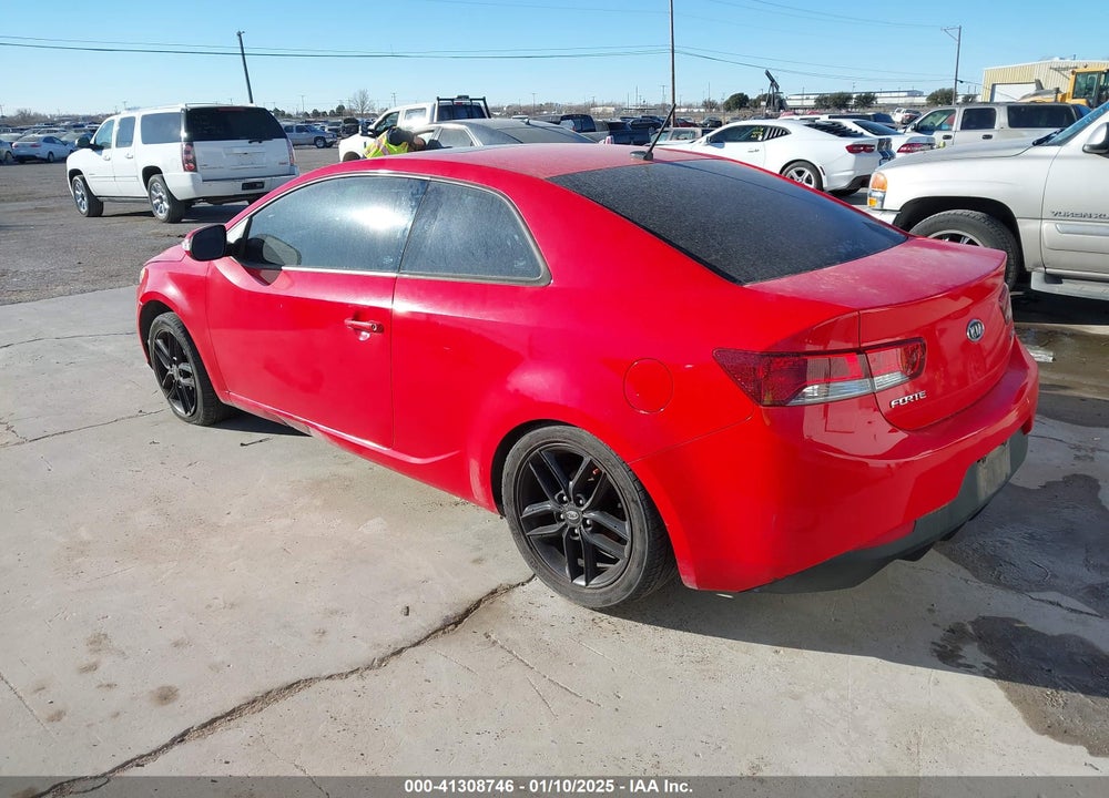 2010 KIA FORTE KOUP SX VIN: KNAFW6A39A5294181