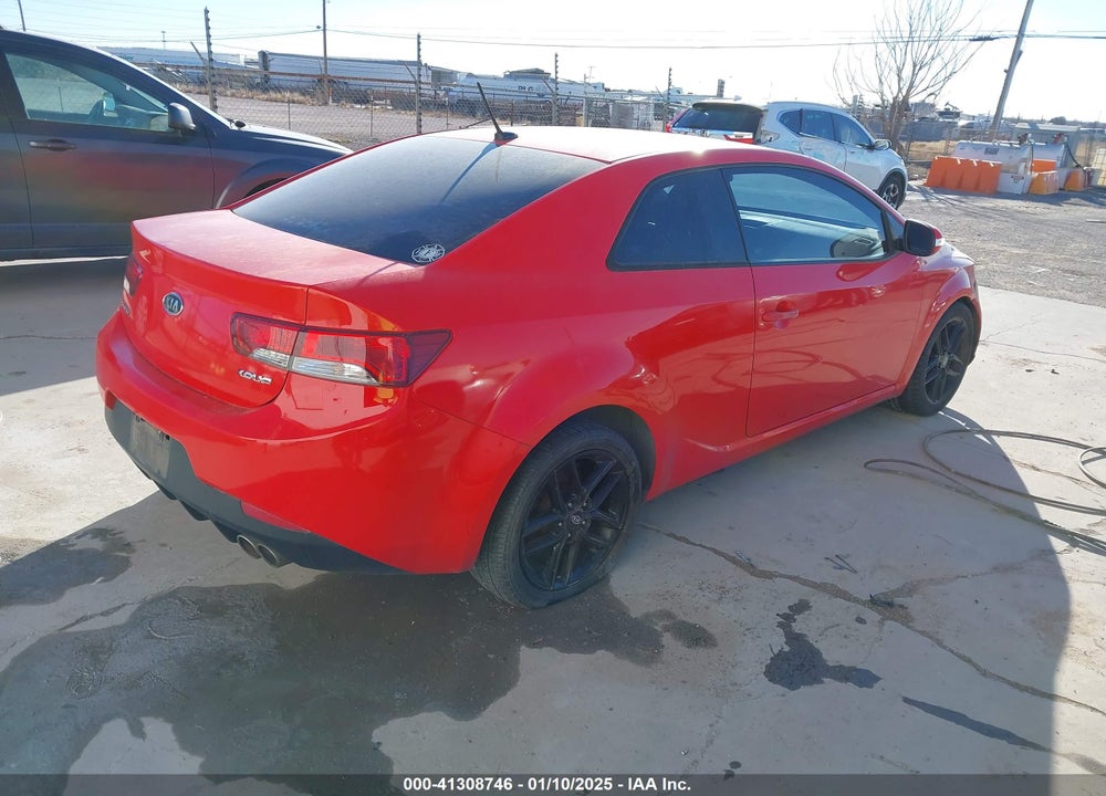 2010 KIA FORTE KOUP SX VIN: KNAFW6A39A5294181