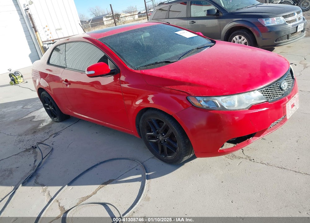 2010 KIA FORTE KOUP SX VIN: KNAFW6A39A5294181
