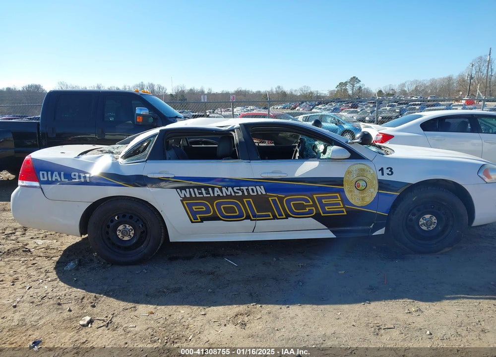 2014 CHEVROLET IMPALA LIMITED POLICE VIN: 2G1WD5E38E1173686