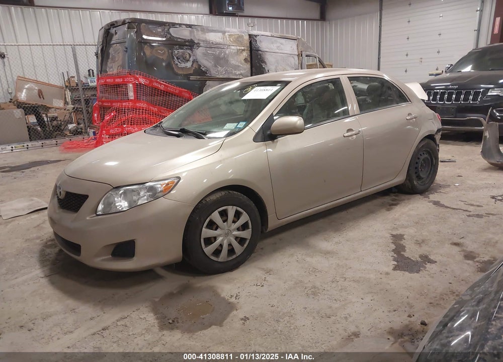 2009 TOYOTA COROLLA LE VIN: 2T1BU40E89C045187