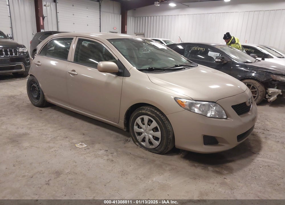 2009 TOYOTA COROLLA LE VIN: 2T1BU40E89C045187