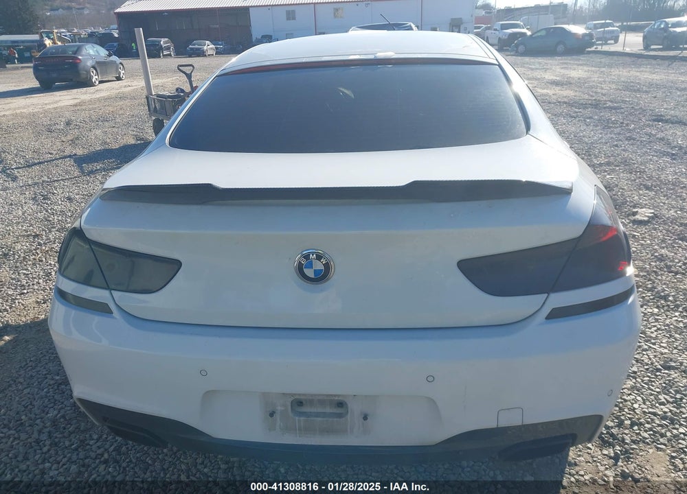 2015 BMW 650I GRAN COUPE XDRIVE VIN: WBA6B4C58FD760842