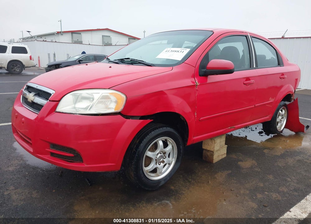 2009 CHEVROLET AVEO LT VIN: KL1TD56E09B308523