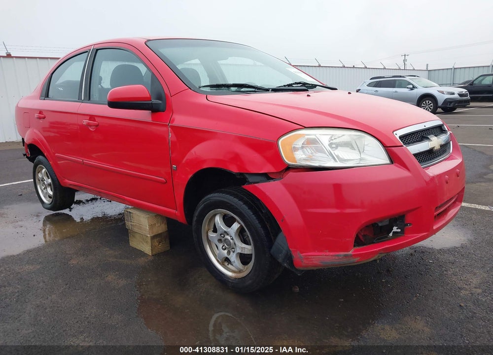 2009 CHEVROLET AVEO LT VIN: KL1TD56E09B308523