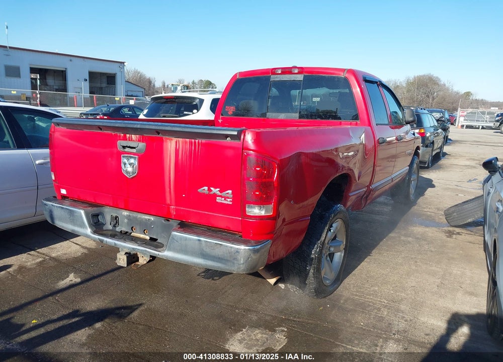 2006 DODGE RAM 1500 SLT/TRX4 OFF ROAD/SPORT VIN: 1D7HU18236S586201