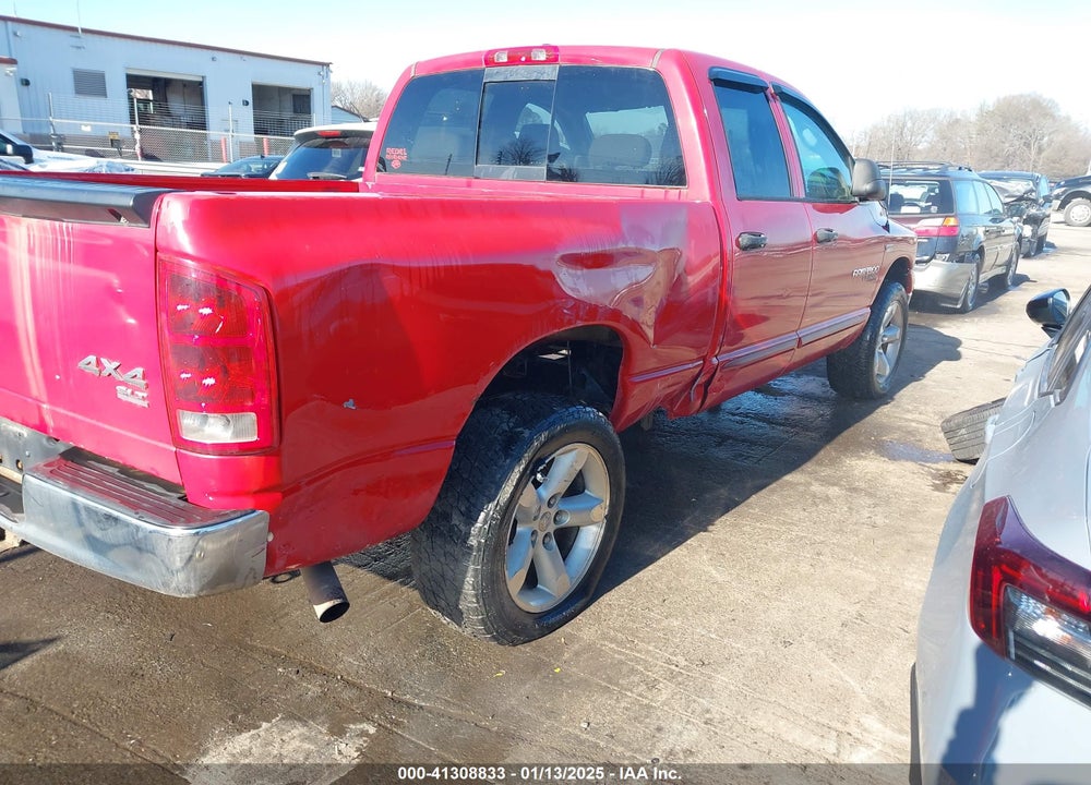 2006 DODGE RAM 1500 SLT/TRX4 OFF ROAD/SPORT VIN: 1D7HU18236S586201