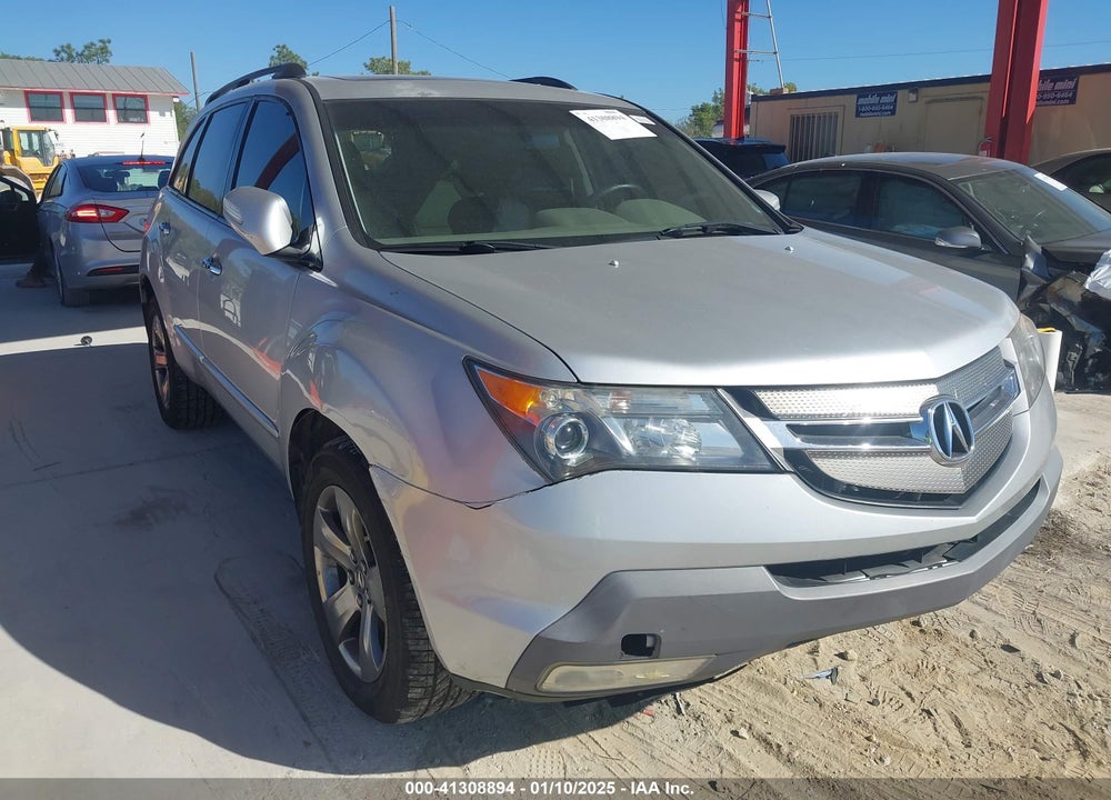 2007 ACURA MDX SPORT PACKAGE VIN: 2HNYD28587H508302