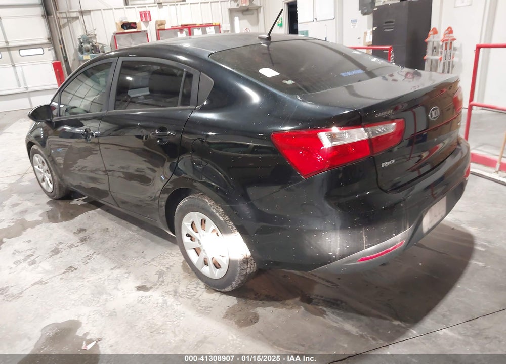 2013 KIA RIO LX VIN: KNADM4A37D6194905