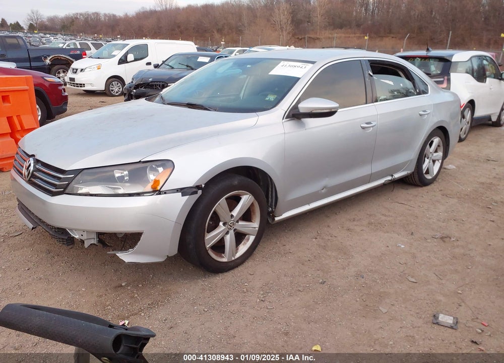 2012 VOLKSWAGEN PASSAT 2.5L SE VIN: 1VWBP7A39CC021757