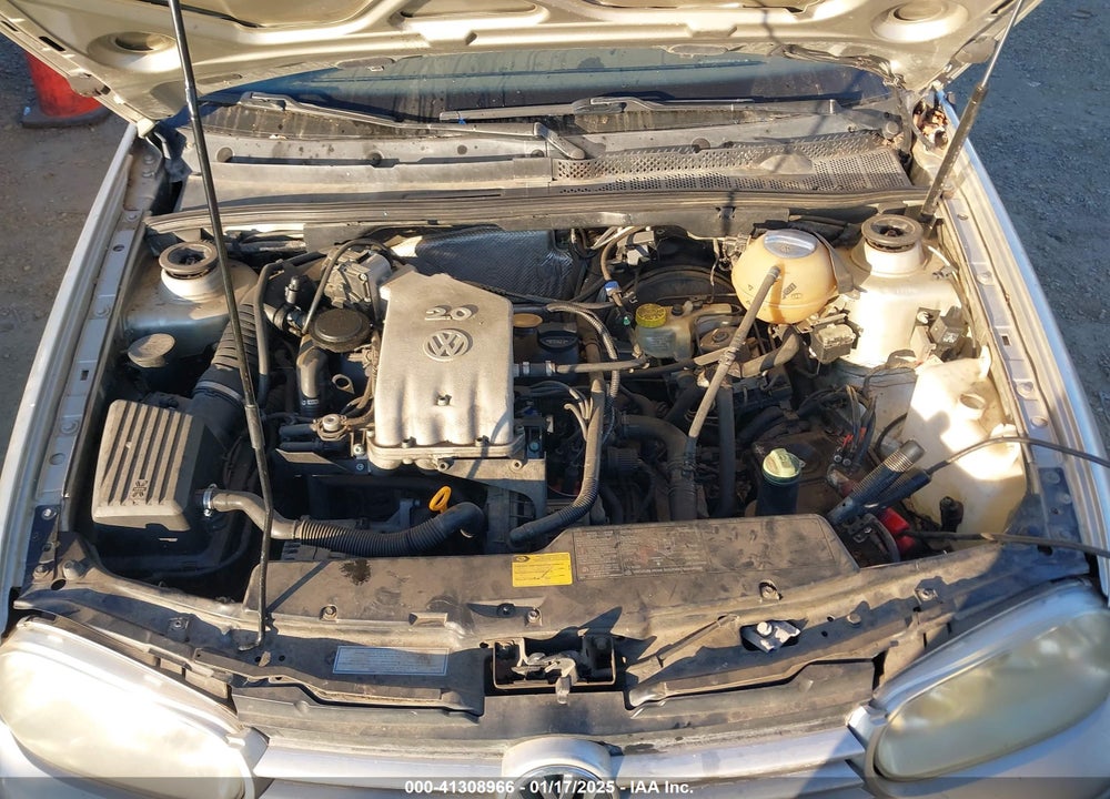 2001 VOLKSWAGEN CABRIO GLX VIN: 3VWDC21V21M816119