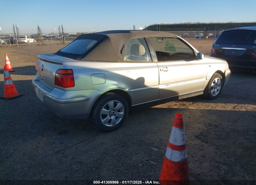 2001 VOLKSWAGEN CABRIO GLX VIN: 3VWDC21V21M816119