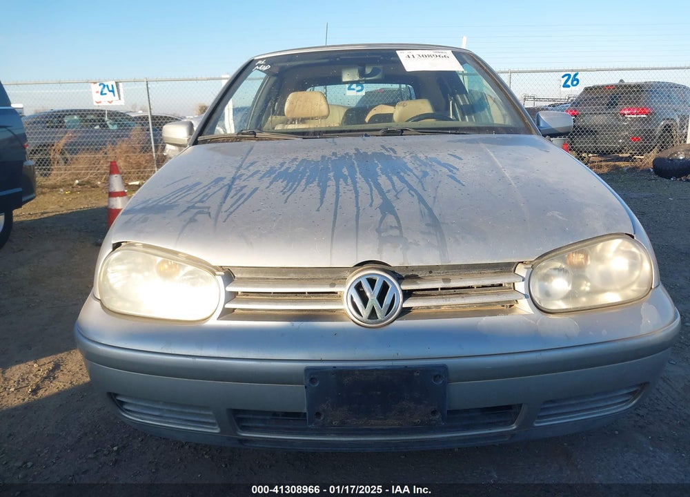 2001 VOLKSWAGEN CABRIO GLX VIN: 3VWDC21V21M816119