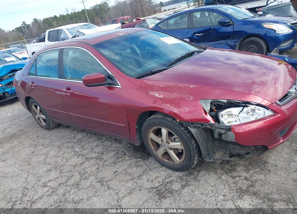 2003 HONDA ACCORD 2.4 EX VIN: 1HGCM56683A055001