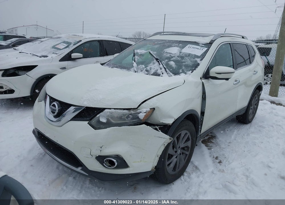 2016 NISSAN ROGUE SL VIN: 5N1AT2MV0GC733232