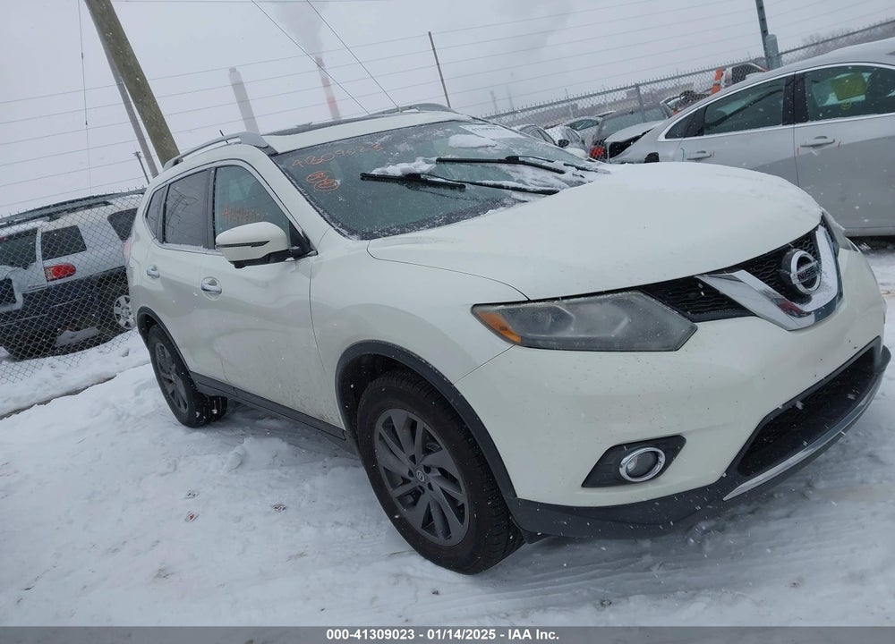 2016 NISSAN ROGUE SL VIN: 5N1AT2MV0GC733232