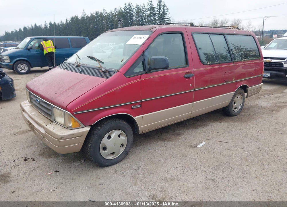 1996 FORD AEROSTAR VIN: 1FMDA41X8TZB26121