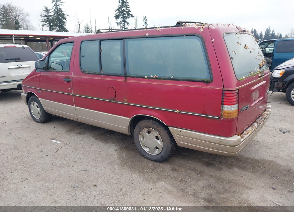 1996 FORD AEROSTAR VIN: 1FMDA41X8TZB26121
