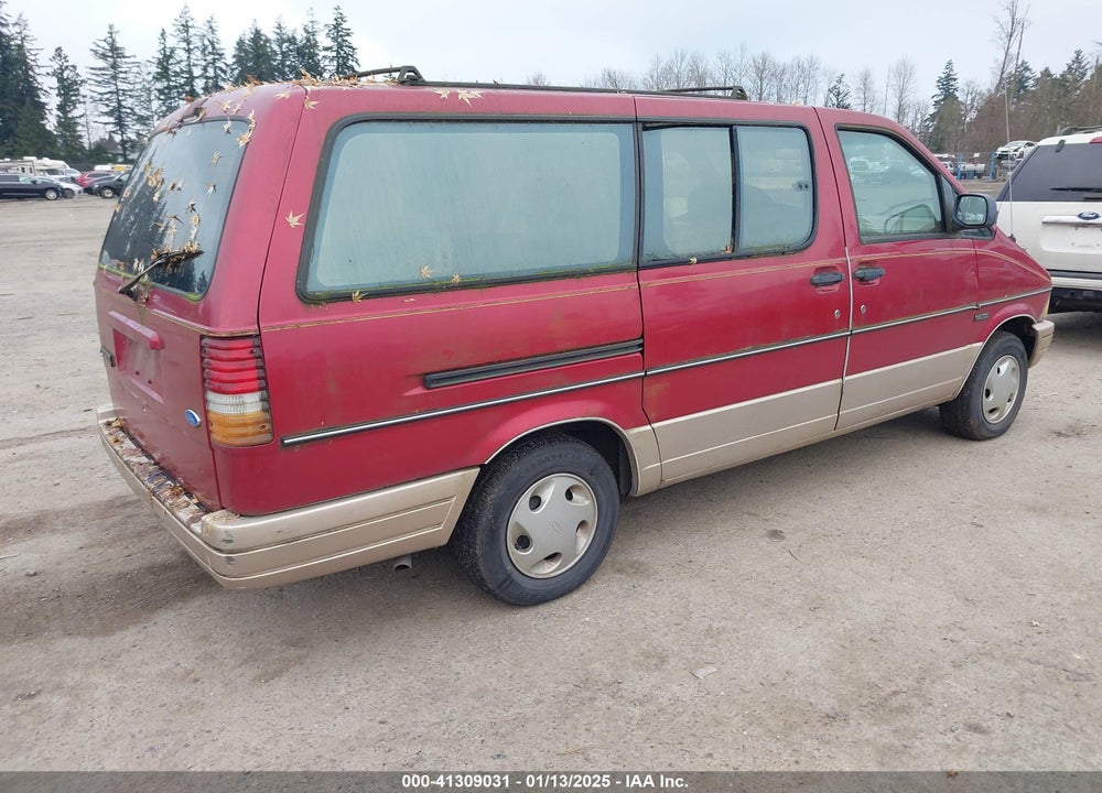 1996 FORD AEROSTAR VIN: 1FMDA41X8TZB26121