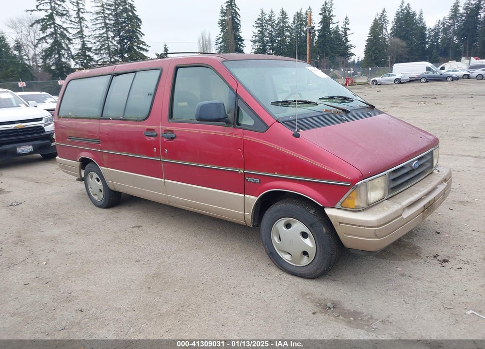 1996 FORD AEROSTAR VIN: 1FMDA41X8TZB26121
